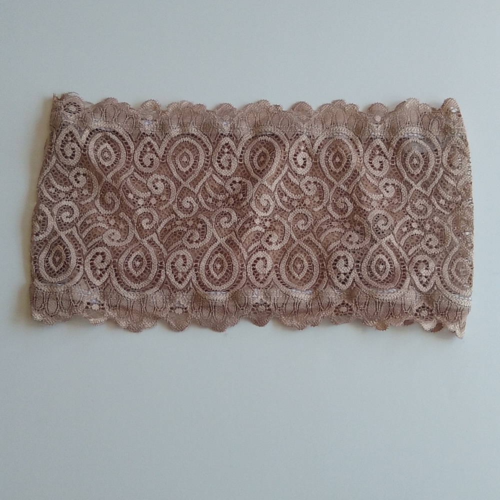 NEW 2 Intimately Free People Seamless Reversible Lace Bandeau Bralette - Picture 7 of 9